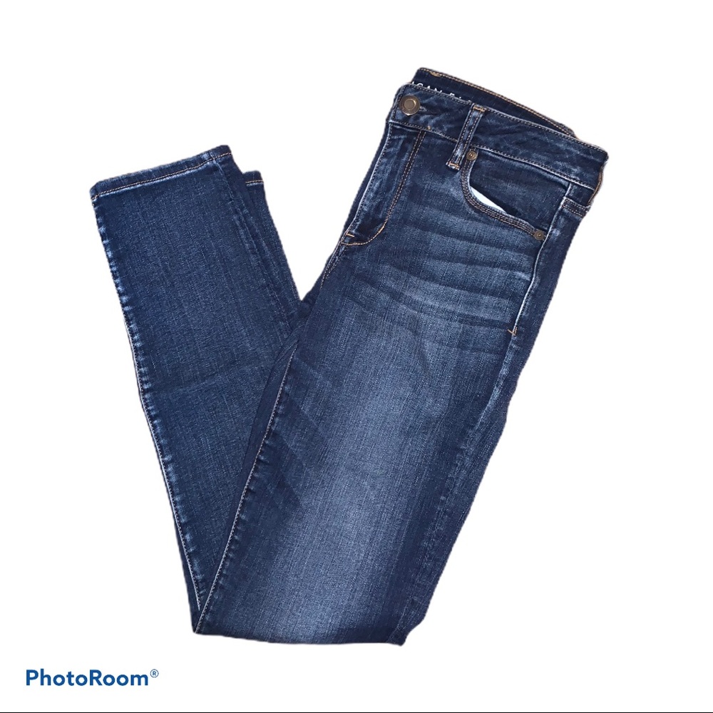American Eagle Dark Wash Jeans Size 10 Long